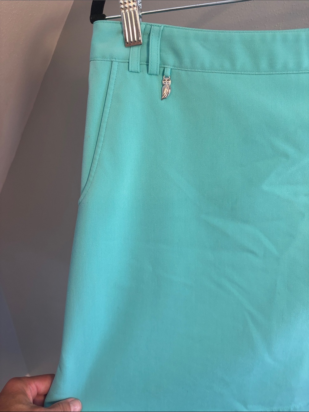 Sport Haley Skort vibrant Aqua/teal with Stretch Golf Skort, SZ 10 EUC - Picture 2 of 10